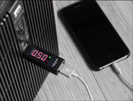 DeLock USB Led Indicator for Volt and Ampere 65569 USB Port Tester