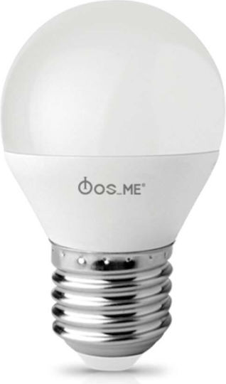 Fos me Λάμπα LED 4.9W για Ντουί E27 και Σχήμα G45 Φυσικό Λευκό