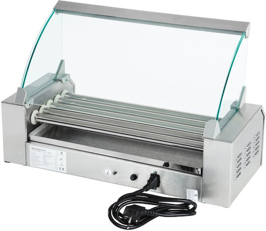 Roller Grill Deckel Hot Dog Wärmer 5 Rollen
