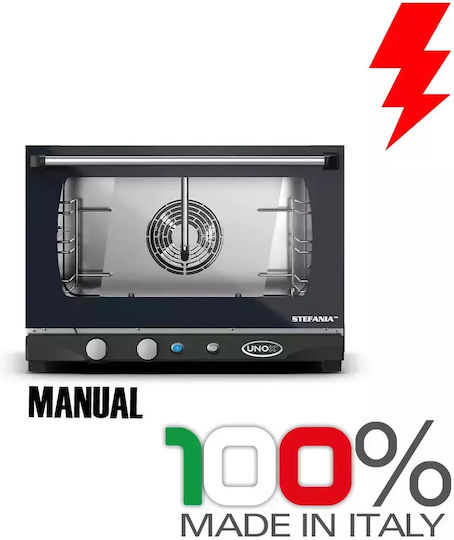 Electric Convection Oven 3 Shelves Unox Countertop Bakerlux Linemiss Manual Xft113