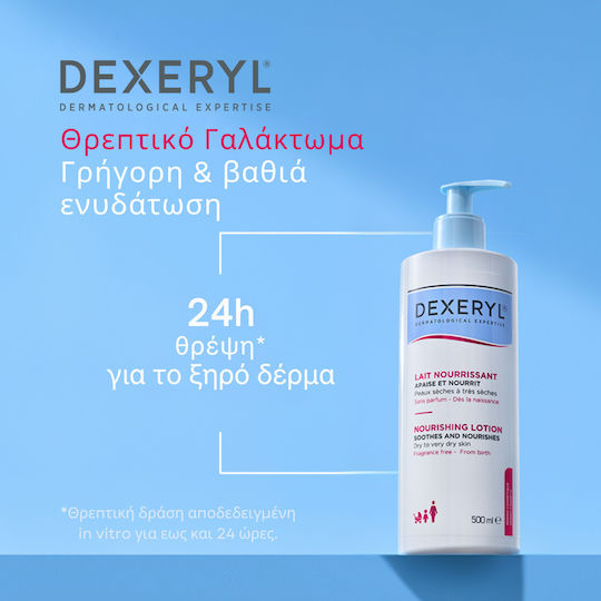 Dexeryl Течна Подхранваща Емулсия за Суха до Много Суха Кожа 500ml