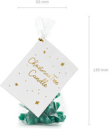 PartyDeco The translated Liquid template in German language: Weihnachtskerzen & Kerzenständer Kerze Grün