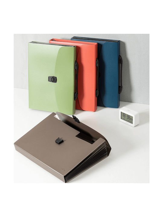 Deli Plastic Drafting Bag with Buckle and Handle (Various Colours)