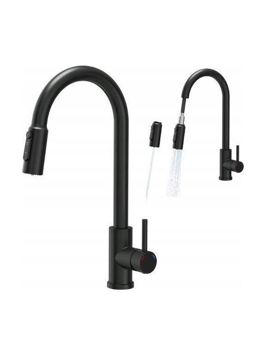 Steiner Küchenarmatur Zähler mit Dusche