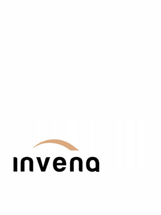 Invena Μπαταρία Κουζίνας Πάγκου Inox Μαύρη