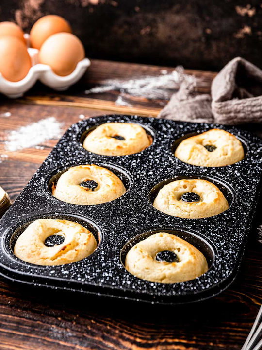 Klausberg Φόρμα Ζαχαροπλαστικής για Cupcakes/Muffins από Αλουμίνιο 26.5x17.5x3εκ.