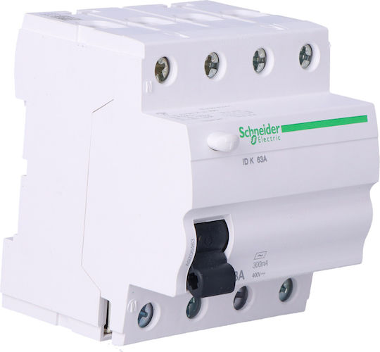 Schneider Electric 4-Poles Panel Push Switch 63A