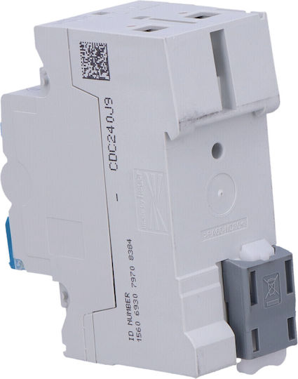 Hager 2-Poles Panel Push Switch 230V 40A