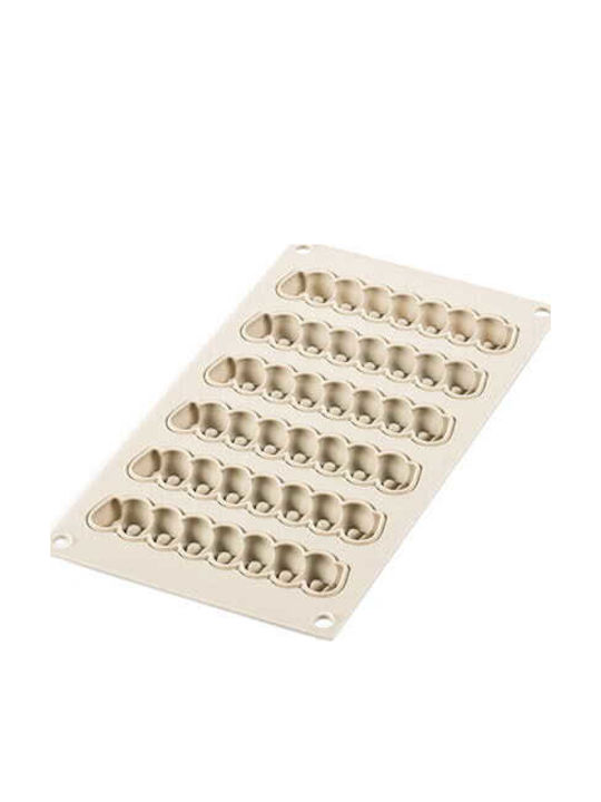 Silikomart Eclair Silicone Cake Mold for Round Cake 6 Pieces 38x38x4cm