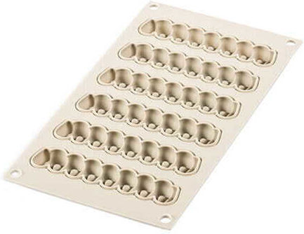 Silikomart Eclair Silicone Cake Mold for Round Cake 6 Pieces 38x38x4cm