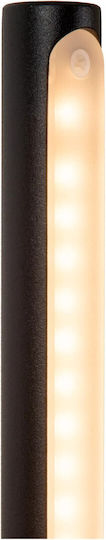 Lucide Lightning Finan Lamp Wall with USB Port Black