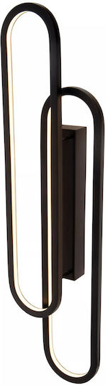 Lucide Lightning Thelma Lamp Wall Black