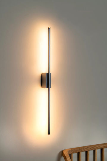 Lucide Lightning Marnik Lamp Wall Black