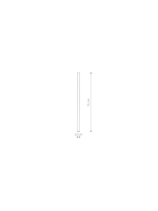 Nowodvorski Lamp Wall with Socket G9 Bronze 75cm