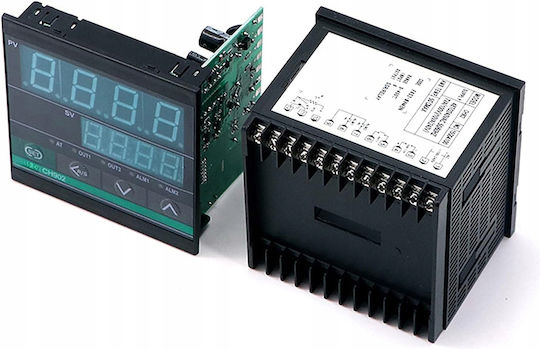 Ch902 Tempcontrol – Led Panel Temperature Controller 0–400°c 48–240v Ac Ssr Relay 96x96x78mm Type K Pt100 2 Alarms