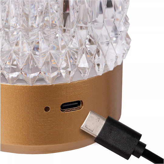 Lucide Lightning Lily Decorative Lamp Gold