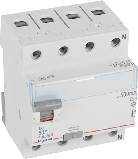 Legrand Phase Relays Leckage der Erde 63A Quadruple Pole with Voltage 400V