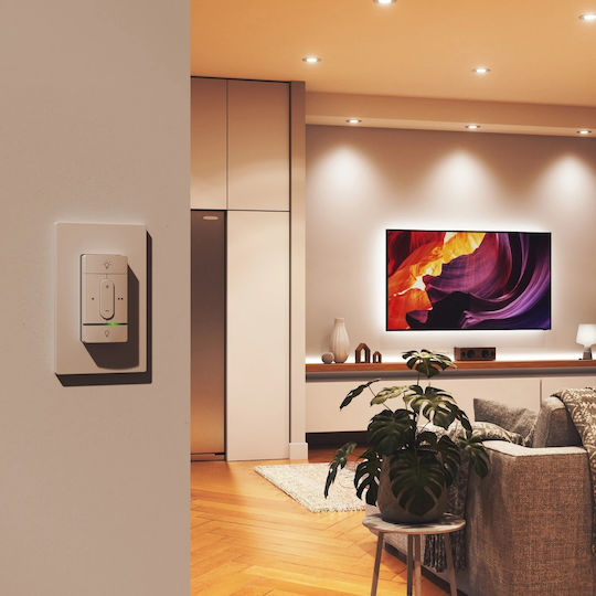 Nanoleaf Wandmontierter Elektrischer Wandtaster Wi-Fi Zwei-Wege Weiß