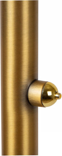 Lucide Lightning Zenith LED Подова Лампа В180xД25.4см. Жълт