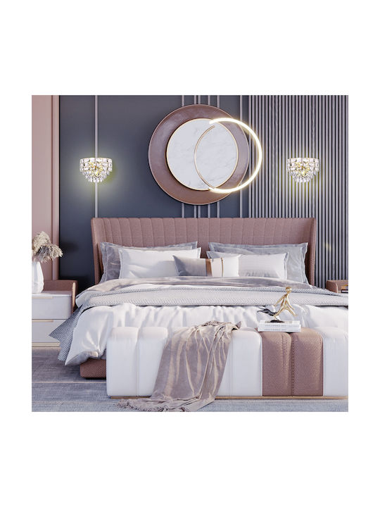 Eko Light Luxuria Chandelier with Crystals 2xE14 Gold ML8893
