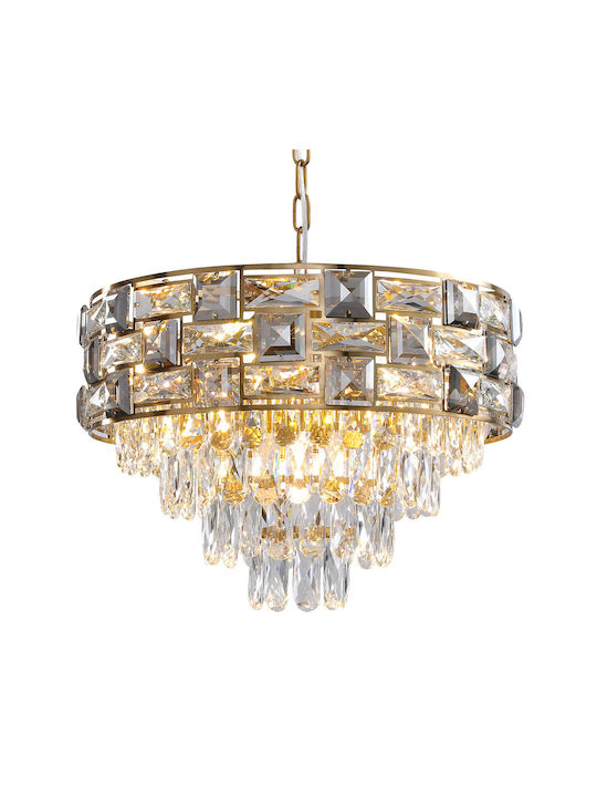 Eko Light Luxuria Kronleuchter Gold