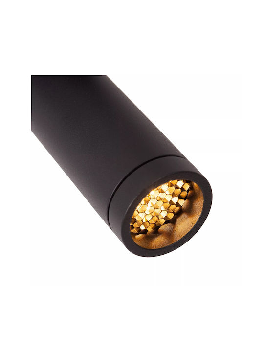Lucide Lightning Grado Διπλό Σποτ με Ντουί GU10 σε Μαύρο Χρώμα