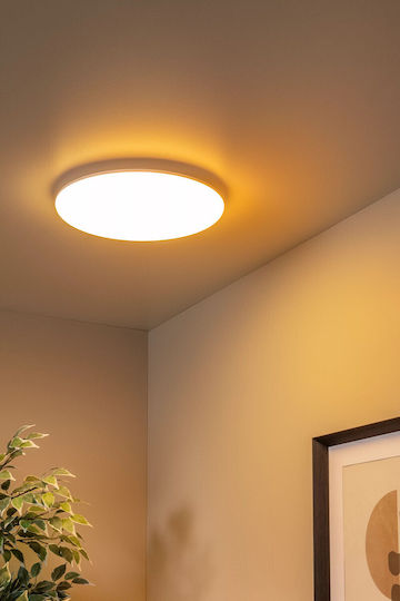 Lucide Lightning Olson Plafonieră de Tavan Baie cu LED Integrat