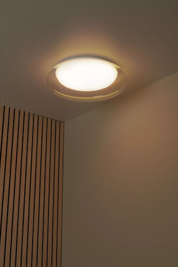 Lucide Lightning Sketes Πλαφονιέρα Οροφής με Ενσωματωμένο LED