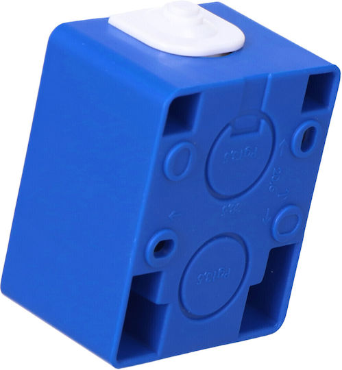 PCElectric Ηλεκτρολογικό Κουτί Εξωτερικής Τοποθέτησης IP54 σε Μπλε Χρώμα
