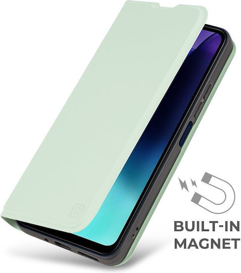 Obal:Me Smoothtouch Umschlag Rückseite Grün (Redmi 13C 5G)