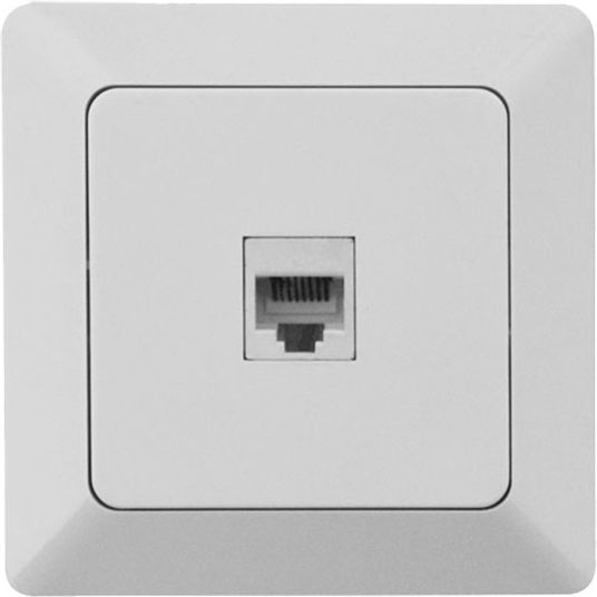 Χωνευτή Πρίζα Rj45 Cat5e Lucas Lucas-crj45