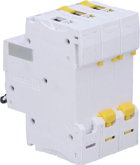 Schneider Electric Automatic Circuit Breaker 20A Triple-pole AC A9F04320