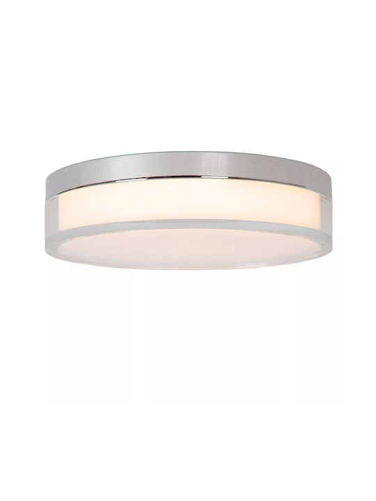 Lucide Lightning Plano Outdoor Hanging Ceiling Light with Integrated LED in Silver Color 78151/12/61