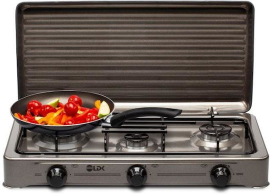 LDK Living Outdoors Amorfo Печки за плот Газов Тройна Сив