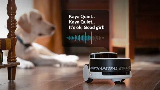Enabot ROLA PetPal IP Companion Robot Κάμερα Wi-Fi Full HD+ 5MP Μπαταρίας με Αμφίδρομη Επικοινωνία