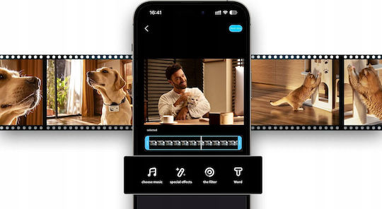 Enabot ROLA PetPal IP Companion Robot Κάμερα Wi-Fi Full HD+ 5MP Μπαταρίας με Αμφίδρομη Επικοινωνία