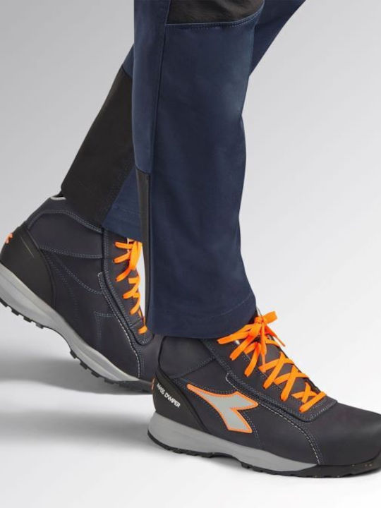 Utility Diadora Αδιάβροχο Μποτάκι Ασφαλείας Dark Navy Orange Fluo Glove Mds Mid S3s Fo Hro Sr En Iso 20345:2022 181134 Utility Diadora Αδιάβροχο Μποτάκι Ασφαλείας Dark Navy Orange Fluo Glove Mds Mid S3s Fo Hro Sr En Iso 20345:2022 181134
