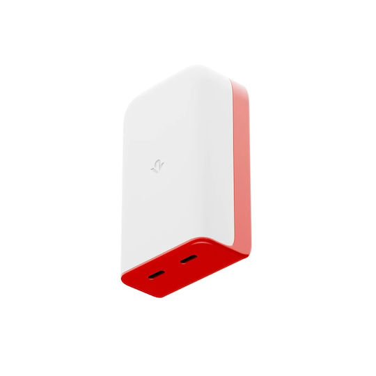 Twelve South Φορτιστής Χωρίς Καλώδιο GaN με 2 Θύρες USB-C 50W Power Delivery Λευκός (PlugBug)