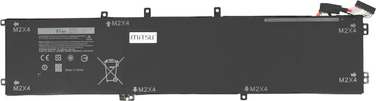 Mitsu Compatible Battery for Dell XPS / Inspiron / Precision / Vostro Dell XPS 15 9550 with 8500mAh