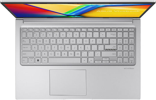 Asus Vivobook 15 X1504VA-BQ2528 15" FHD (i3-1315U/8GB/512GB SSD/No OS) Cool Silver (US Keyboard)