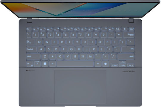 Asus Vivobook S 14 S5406Sa-Qd004W 14" OLED FHD+ (Kern Ultra 5-226V/16GB/512GB SSD/W11 Startseite) Mist Blue (International English Tastatur)