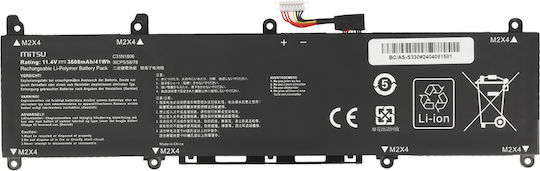 Mitsu Συμβατή Μπαταρία για Asus VivoBook Asus VivoBook S13 S330FA, S330UN, S330UA, V330FA, X330UN με 3600mAh
