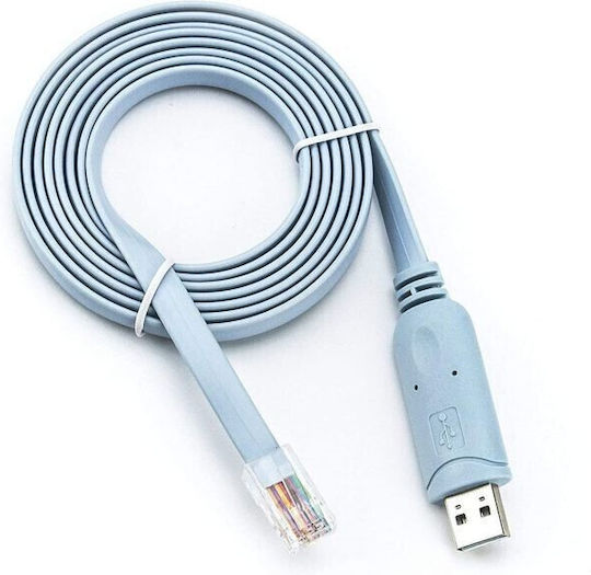 Cisco Μετατροπέας RJ-45 male σε RJ-45 female 1τμχ CAB-CON-USBRJ45