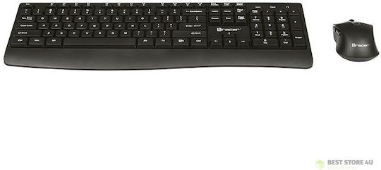 Tracer Bartix II RF Nano Комплект клавиатура и мишка Английски US Сив
