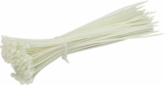 Plastikband Weiß 2,5 x 80mm 100 Stück