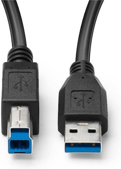 Microconnect USB 2.0 Cablu USB-A - USB-B Negru 2m USB3.0AB2B