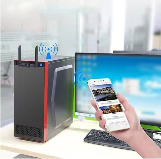 Zenwire Αντάπτορας Δικτύου USB με Ασύρματη Σύνδεση Wi-Fi 1300Mbps