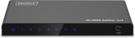 Digitus Hdmi Splitter 1 Input & 4 Output Ds-55337