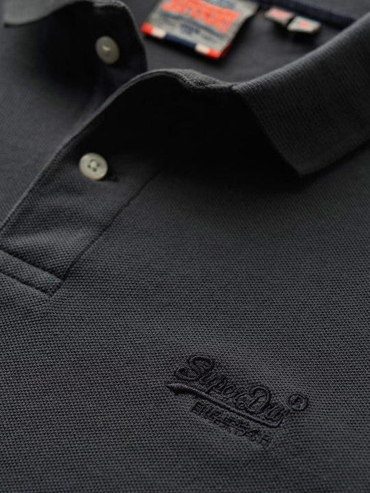 D2 Ovin Vint Polo T-Shirt Black