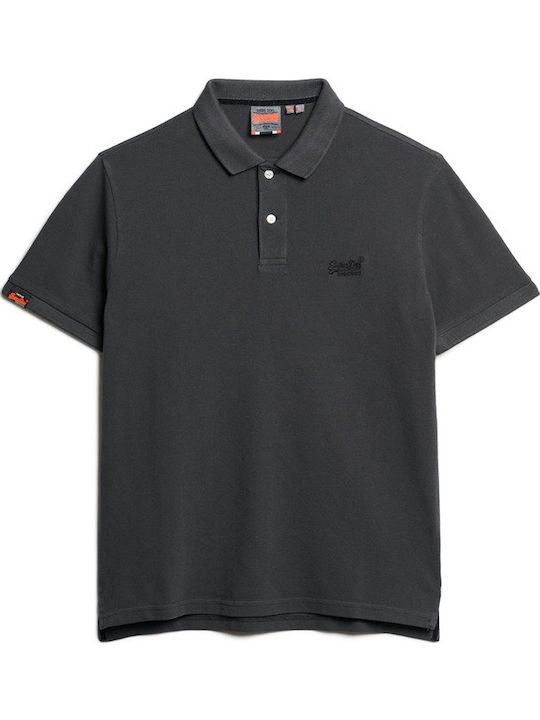 D2 Ovin Vint Polo T-Shirt Black